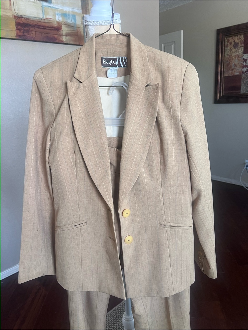 Women’s Two-Piece Office Pantsuit Set – Blazer & Pants